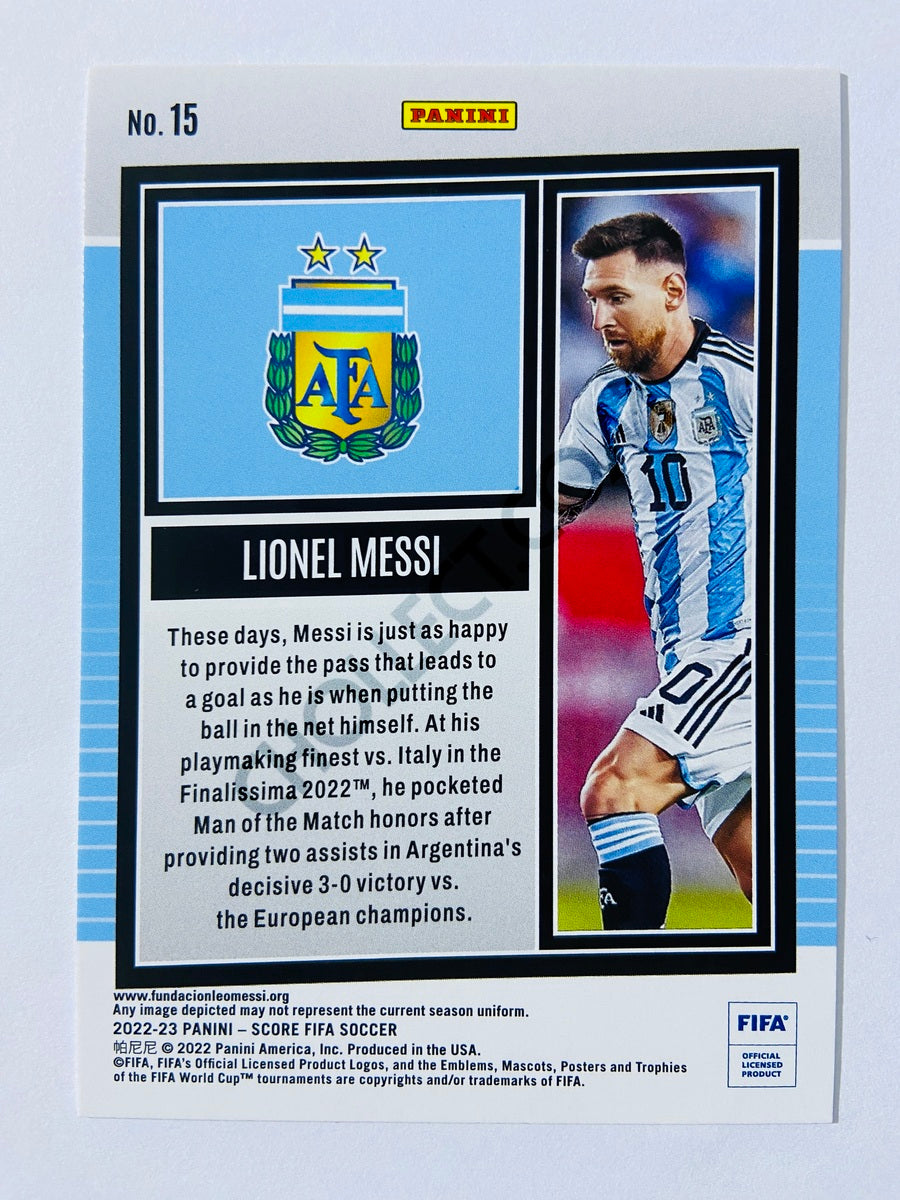 Lionel Messi - Argentina 2022-23 Panini Score FIFA #15