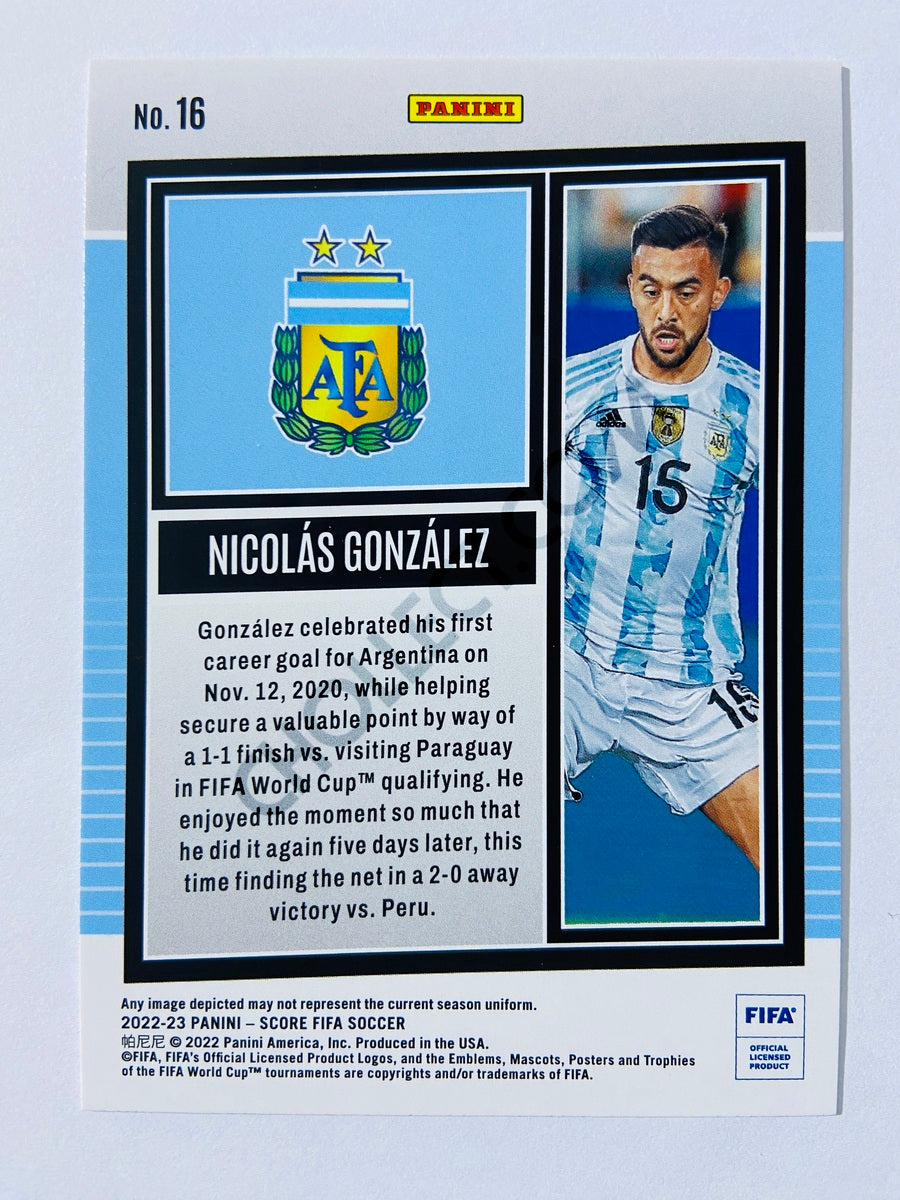 Nicolas Gonzalez - Argentina 2022-23 Panini Score FIFA #16