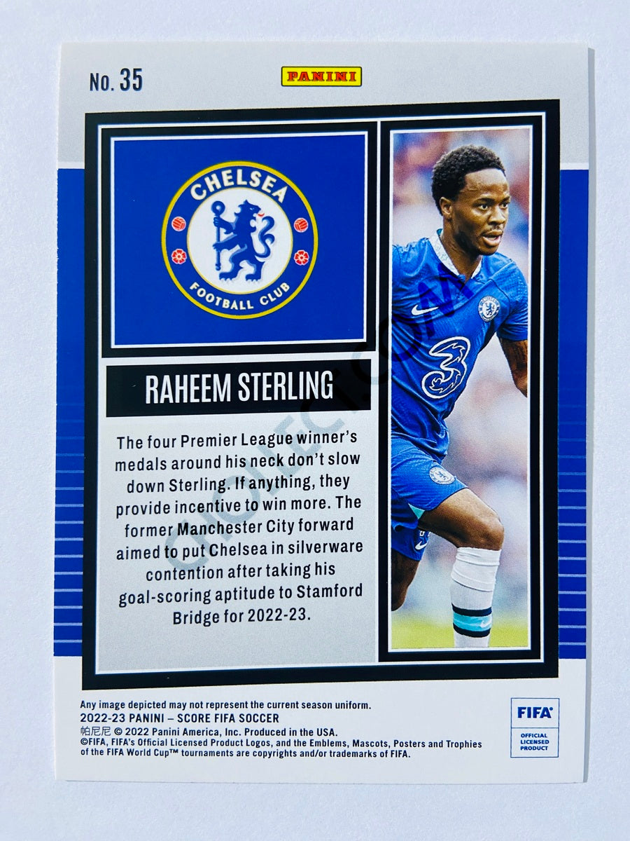 Raheem Sterling - Chelsea FC 2022-23 Panini Score FIFA #35