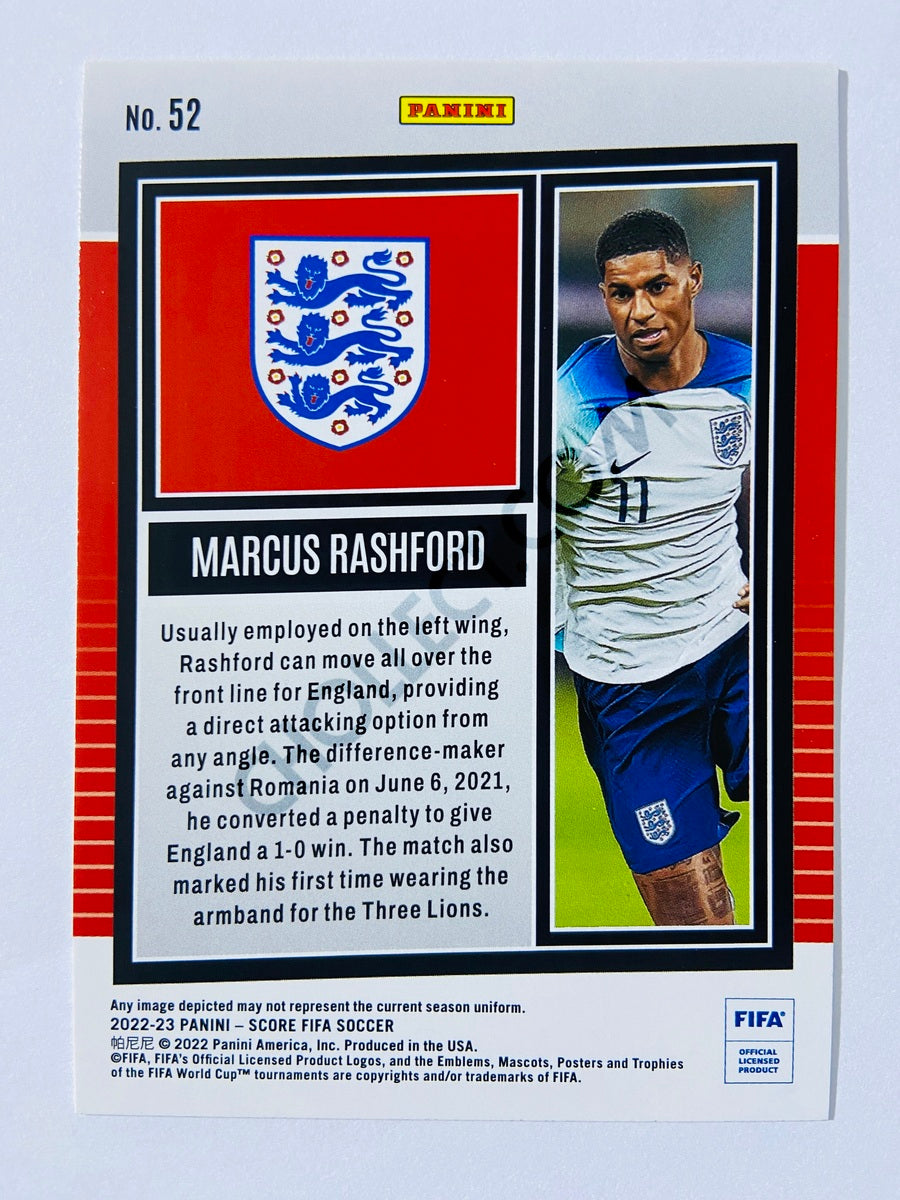Marcus Rashford - England 2022-23 Panini Score FIFA #52