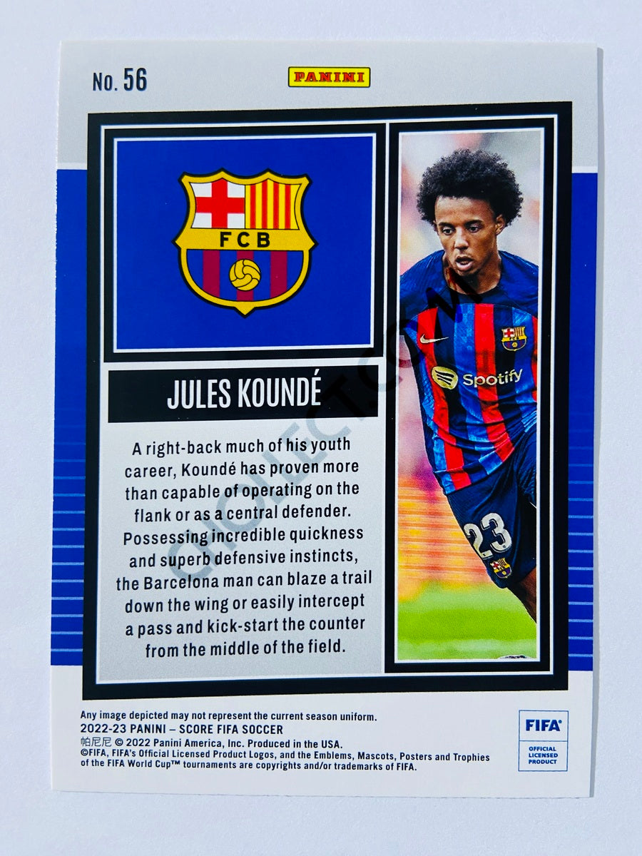 Jules Kounde - FC Barcelona 2022-23 Panini Score FIFA #56