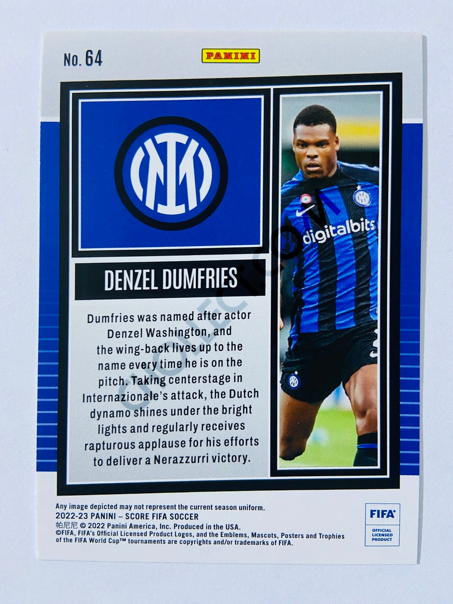 Denzel Dumfries - FC Internazionale Milano 2022-23 Panini Score FIFA #64