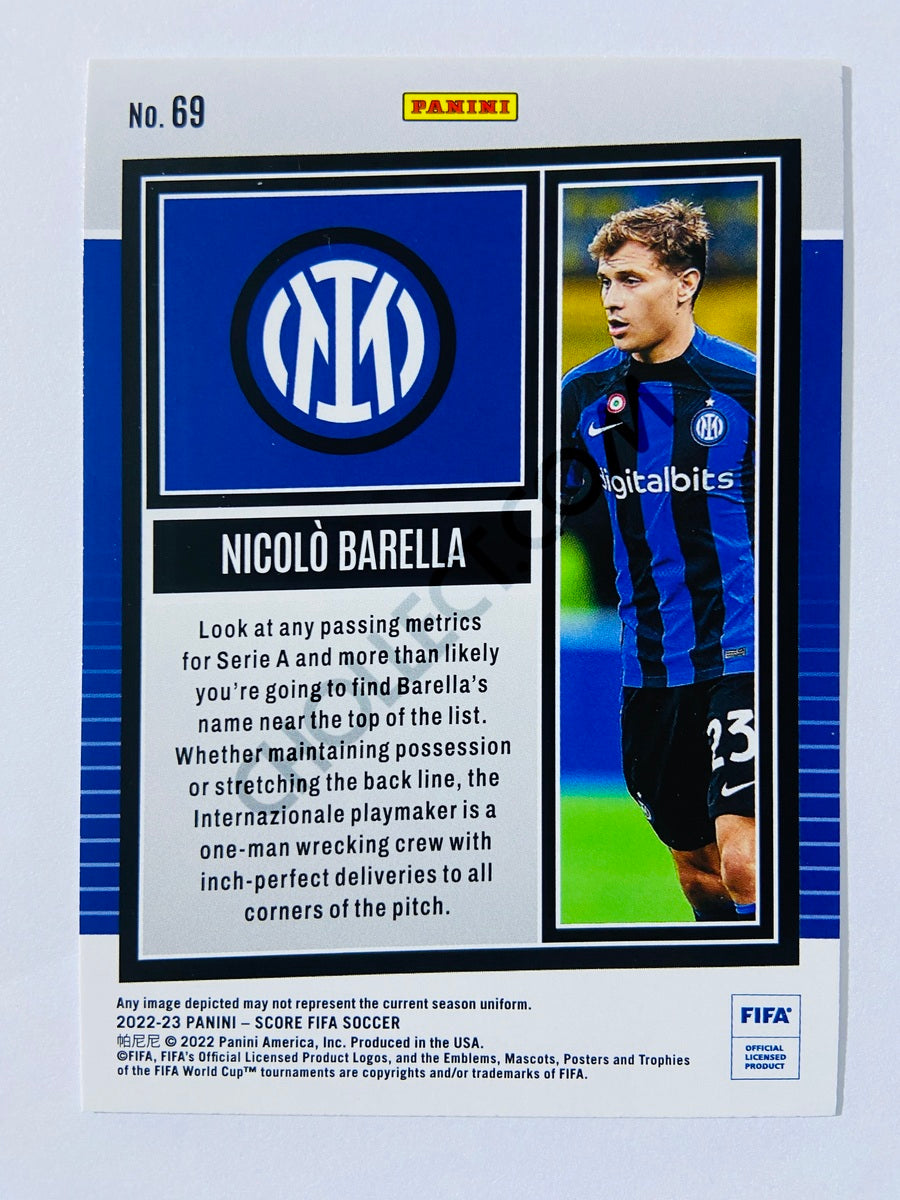Nicolo Barella - FC Internazionale Milano 2022-23 Panini Score FIFA #69