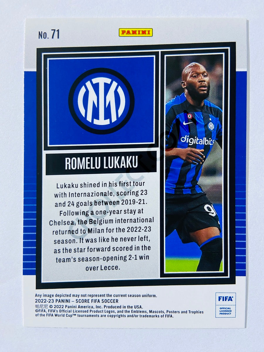 Romelu Lukaku - FC Internazionale Milano 2022-23 Panini Score FIFA #71