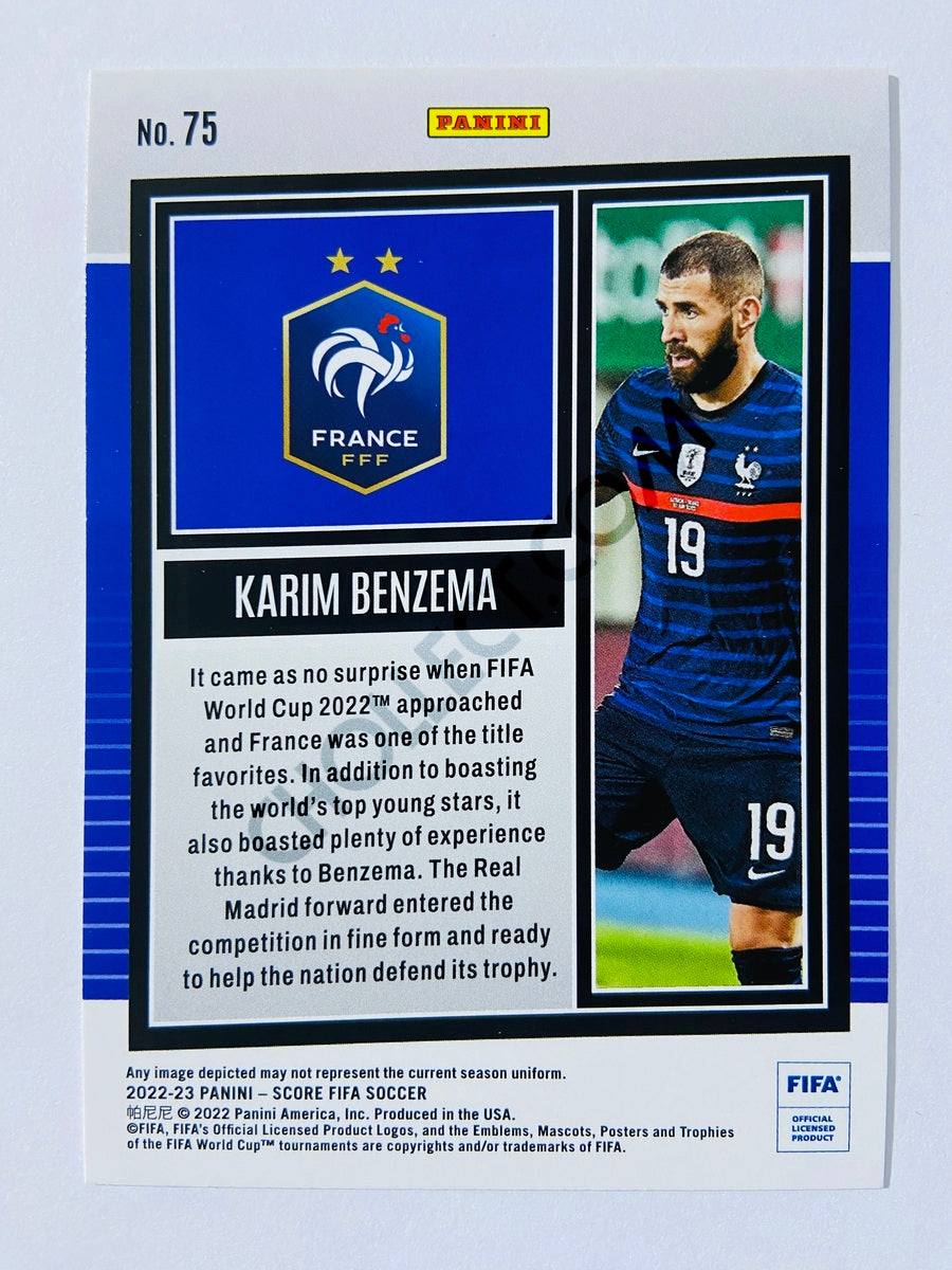 Karim Benzema - France 2022-23 Panini Score FIFA #75