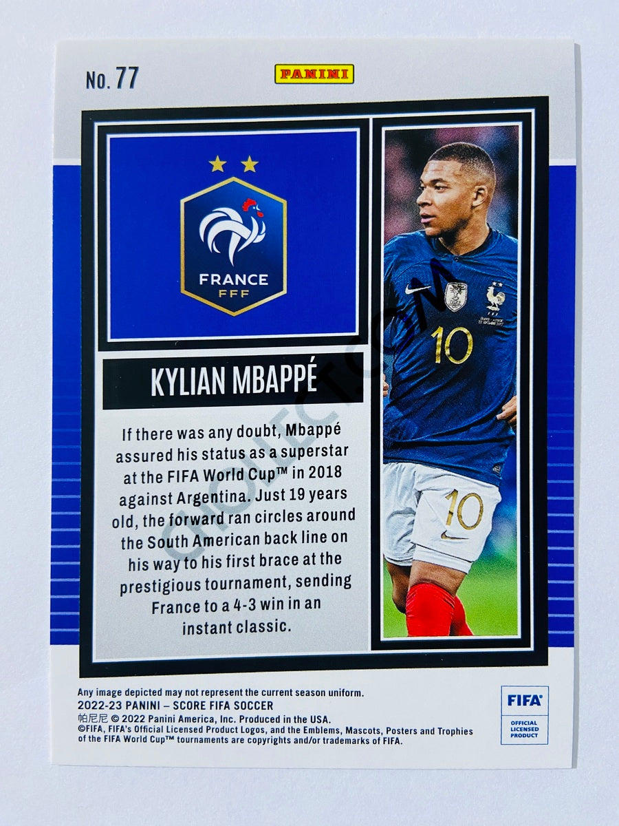 Kylian Mbappe - France 2022-23 Panini Score FIFA #77