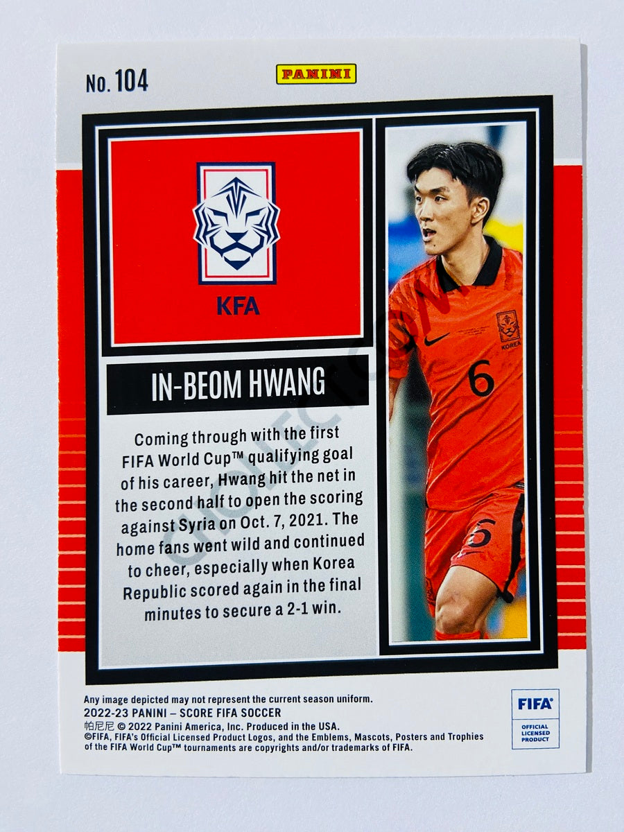 In-Beom Hwang - Korea Republic 2022-23 Panini Score FIFA #104