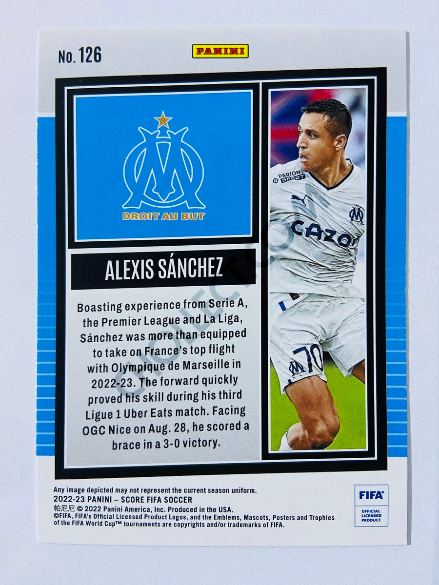 Alexis Sanchez - Olympique de Marseille 2022-23 Panini Score FIFA #126
