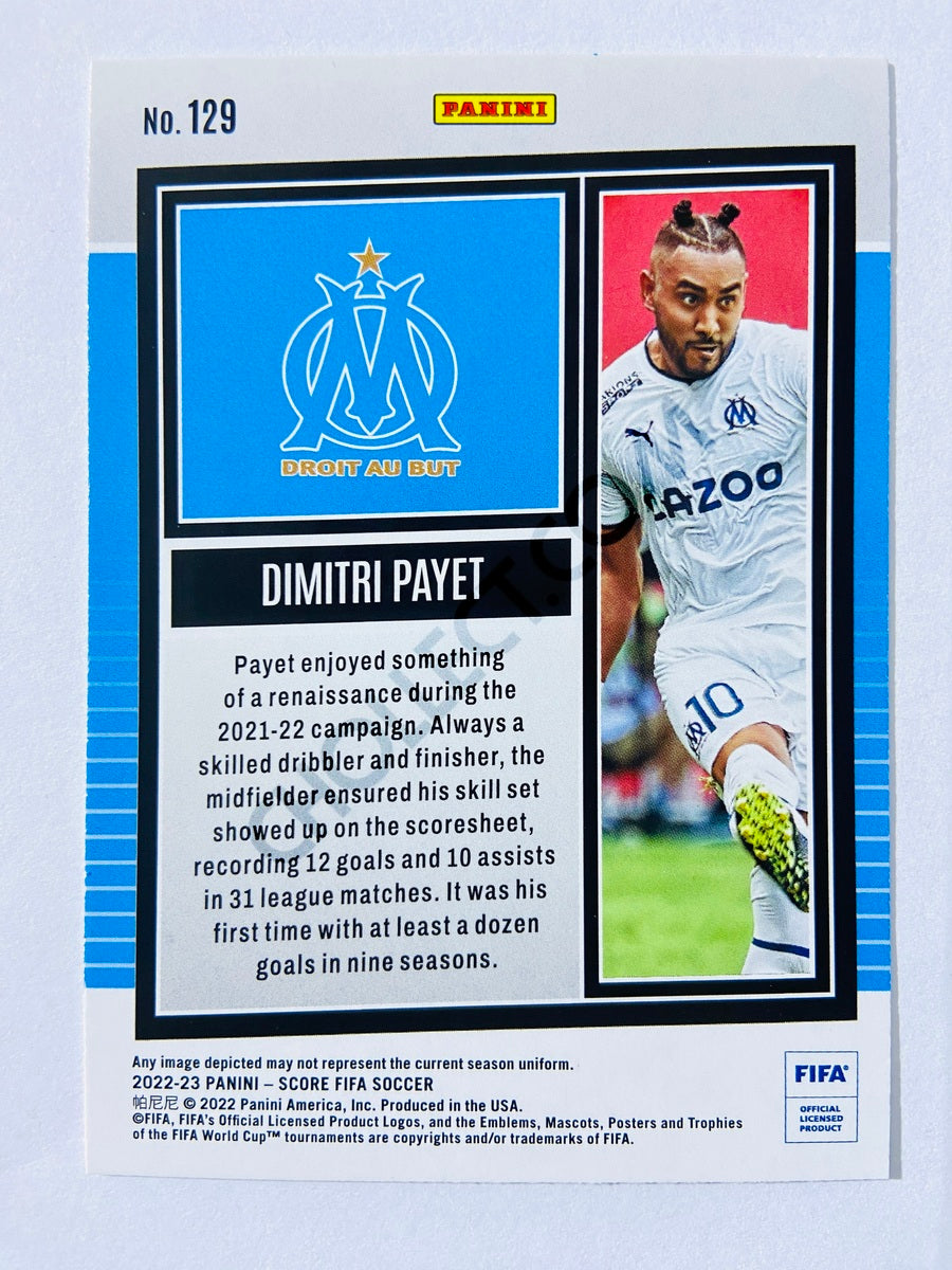 Dimitri Payet - Olympique de Marseille 2022-23 Panini Score FIFA #129