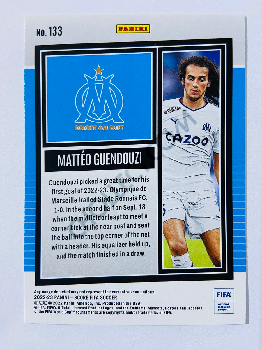 Matteo Guendouzi - Olympique de Marseille 2022-23 Panini Score FIFA #133