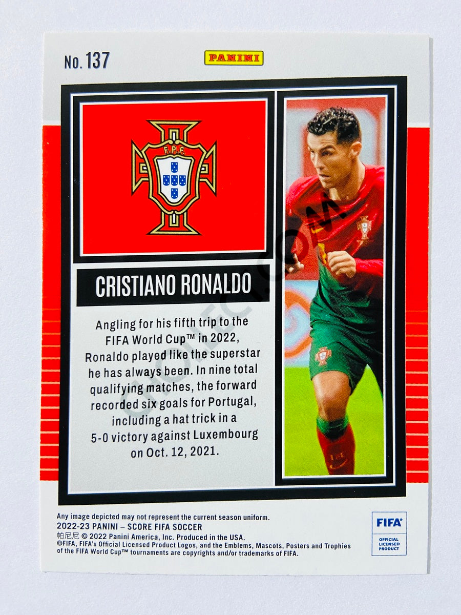 Cristiano Ronaldo - Portugal 2022-23 Panini Score FIFA #137