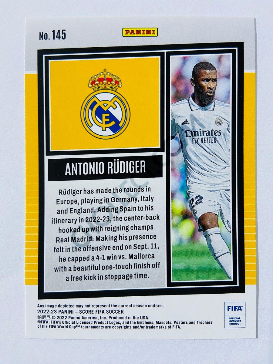 Antonio Rudiger - Real Madrid 2022-23 Panini Score FIFA #145
