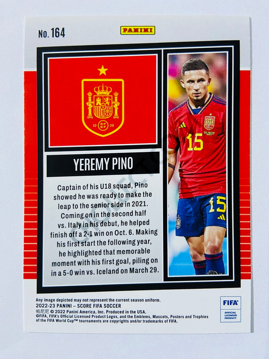 Yeremy Pino - Spain 2022-23 Panini Score FIFA #164