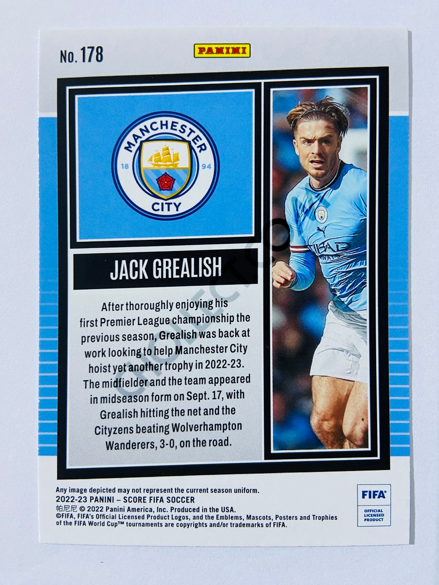 Jack Grealish - Manchester City 2022-23 Panini Score FIFA #178
