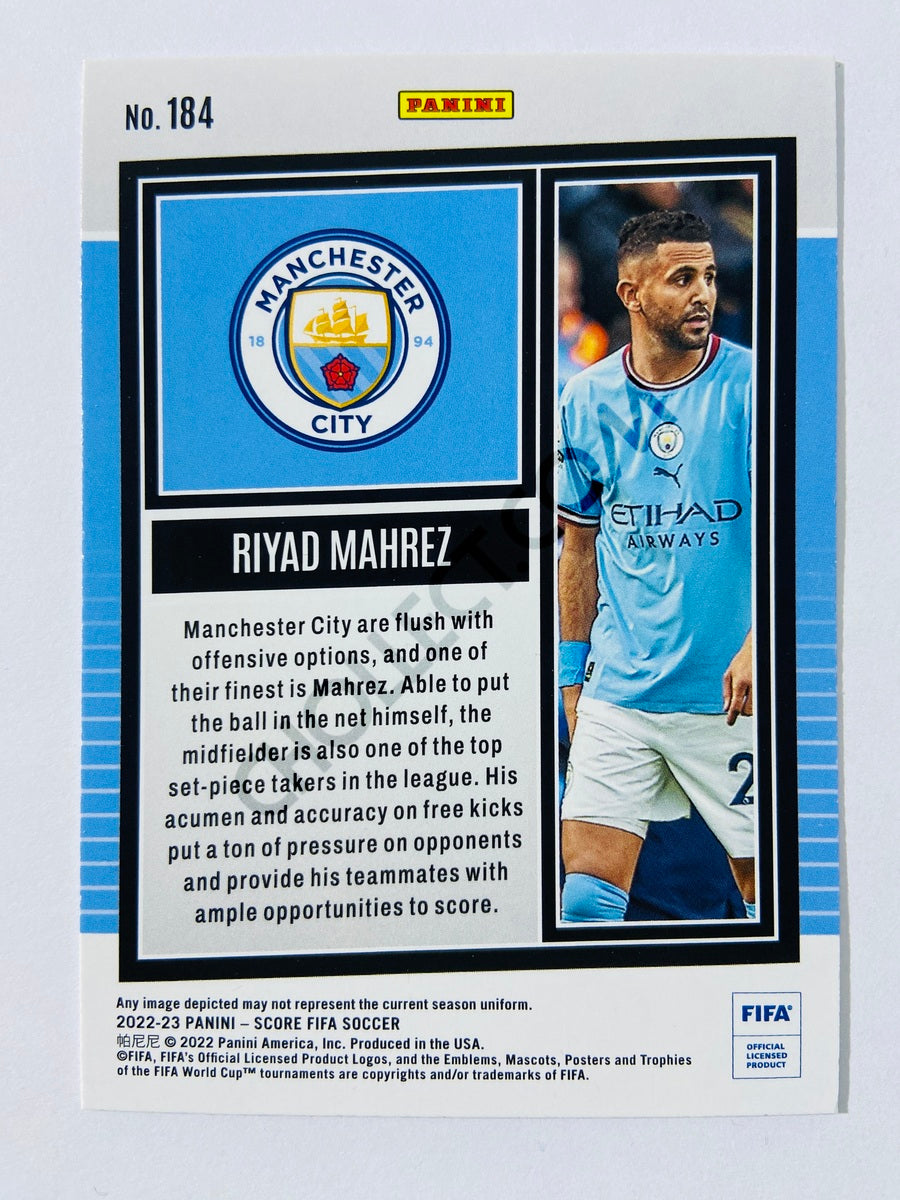 Riyad Mahrez - Manchester City 2022-23 Panini Score FIFA #184
