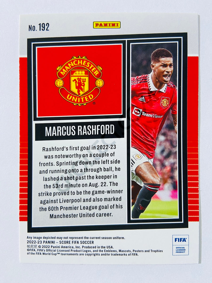 Marcus Rashford - Manchester United 2022-23 Panini Score FIFA #192