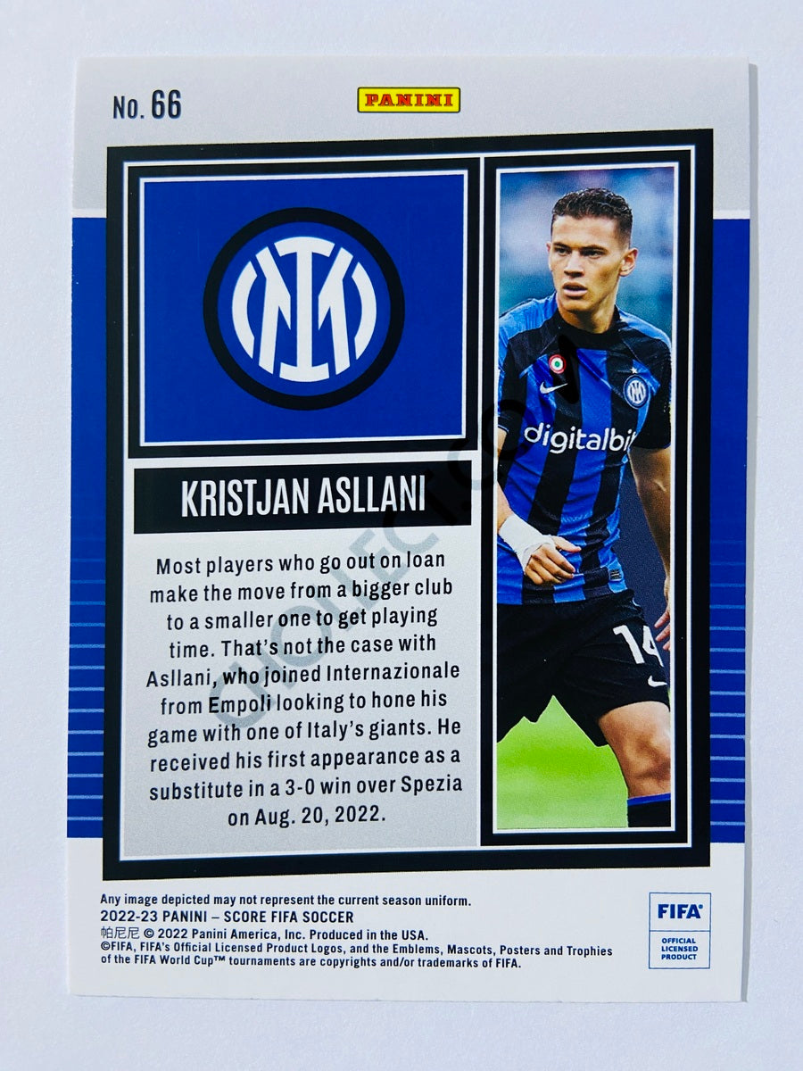 Kristjan Asllani - FC Internazionale Milano 2022-23 Panini Score FIFA RC Rookie #66