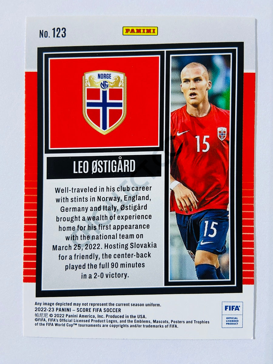 Leo Ostigard  - Norway 2022-23 Panini Score FIFA RC Rookie #123