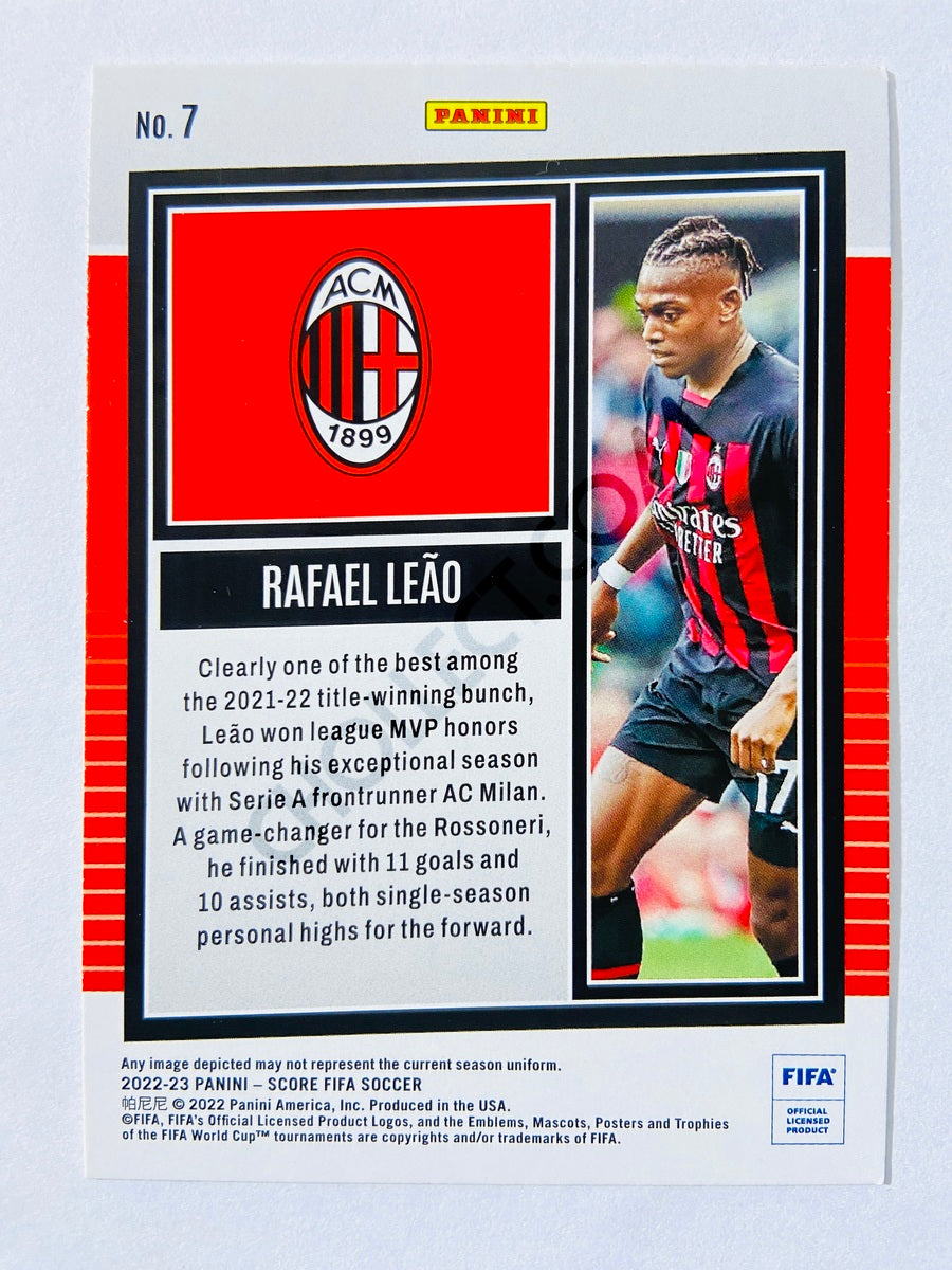 Rafael Leao - AC Milan 2022-23 Panini Score FIFA Laser Parallel #7