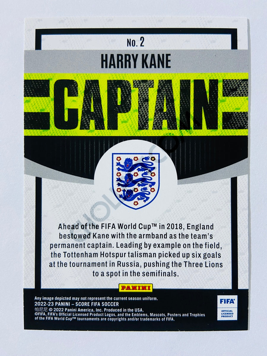 Harry Kane - England 2022-23 Panini Score FIFA Captain Insert #2