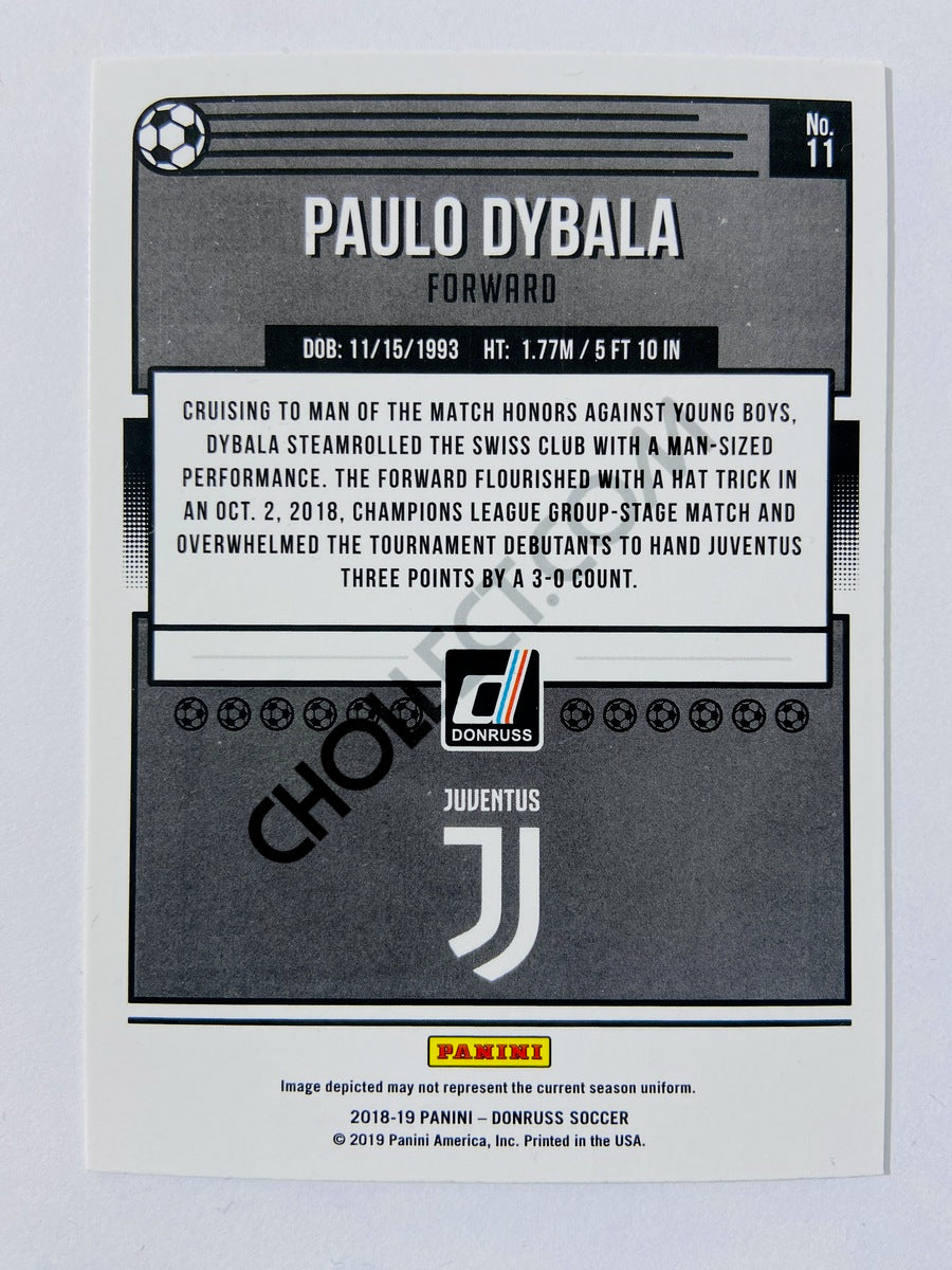 Paulo Dybala - Juventus 2018-19 Panini Donruss #11