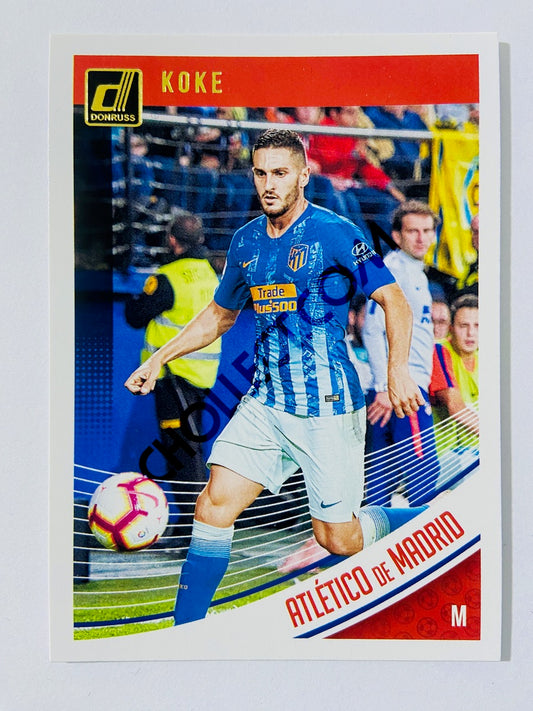 Koke - Atlético de Madrid 2018-19 Panini Donruss #48