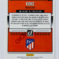 Koke - Atlético de Madrid 2018-19 Panini Donruss #48