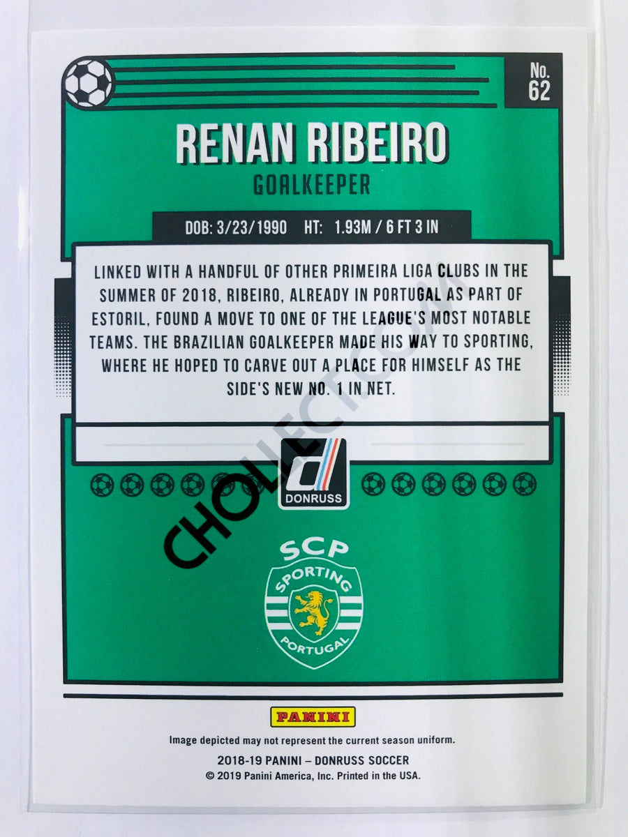 Renan Ribeiro - Sporting CP 2018-19 Panini Donruss #62