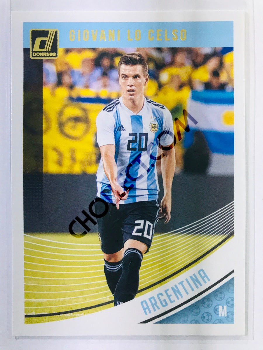 Giovani Lo Celso - Argentina 2018-19 Panini Donruss #92