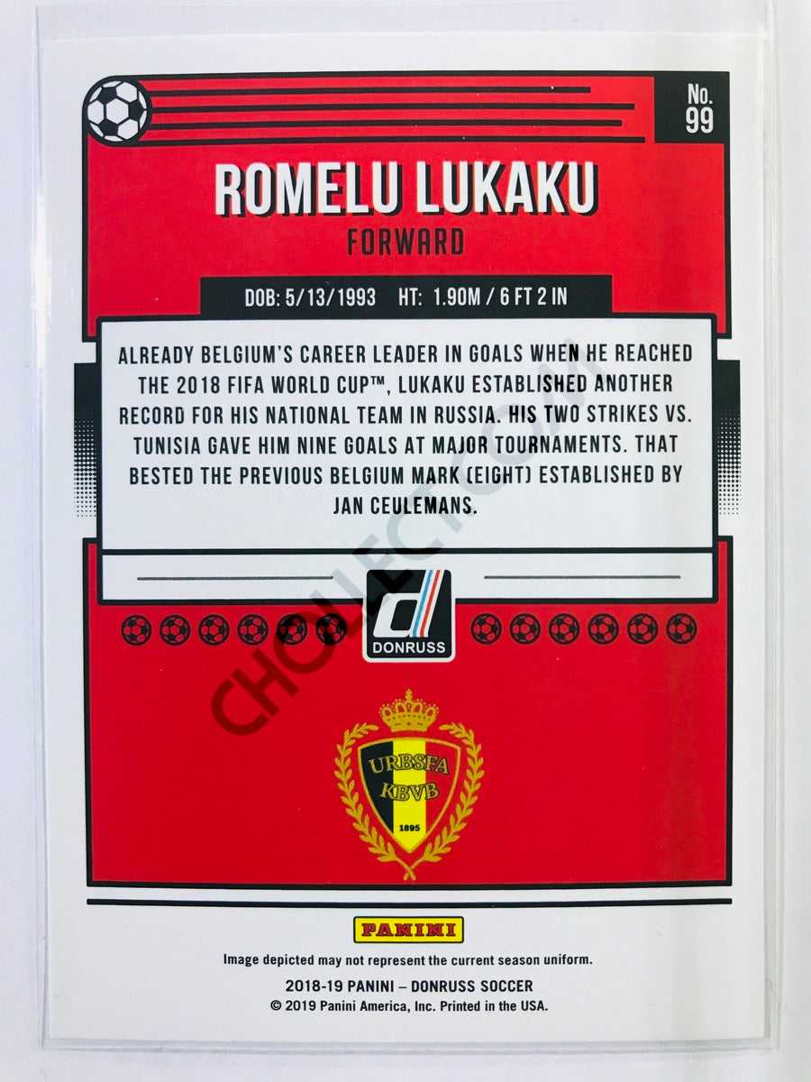 Romelu Lukaku - Belgium 2018-19 Panini Donruss #99