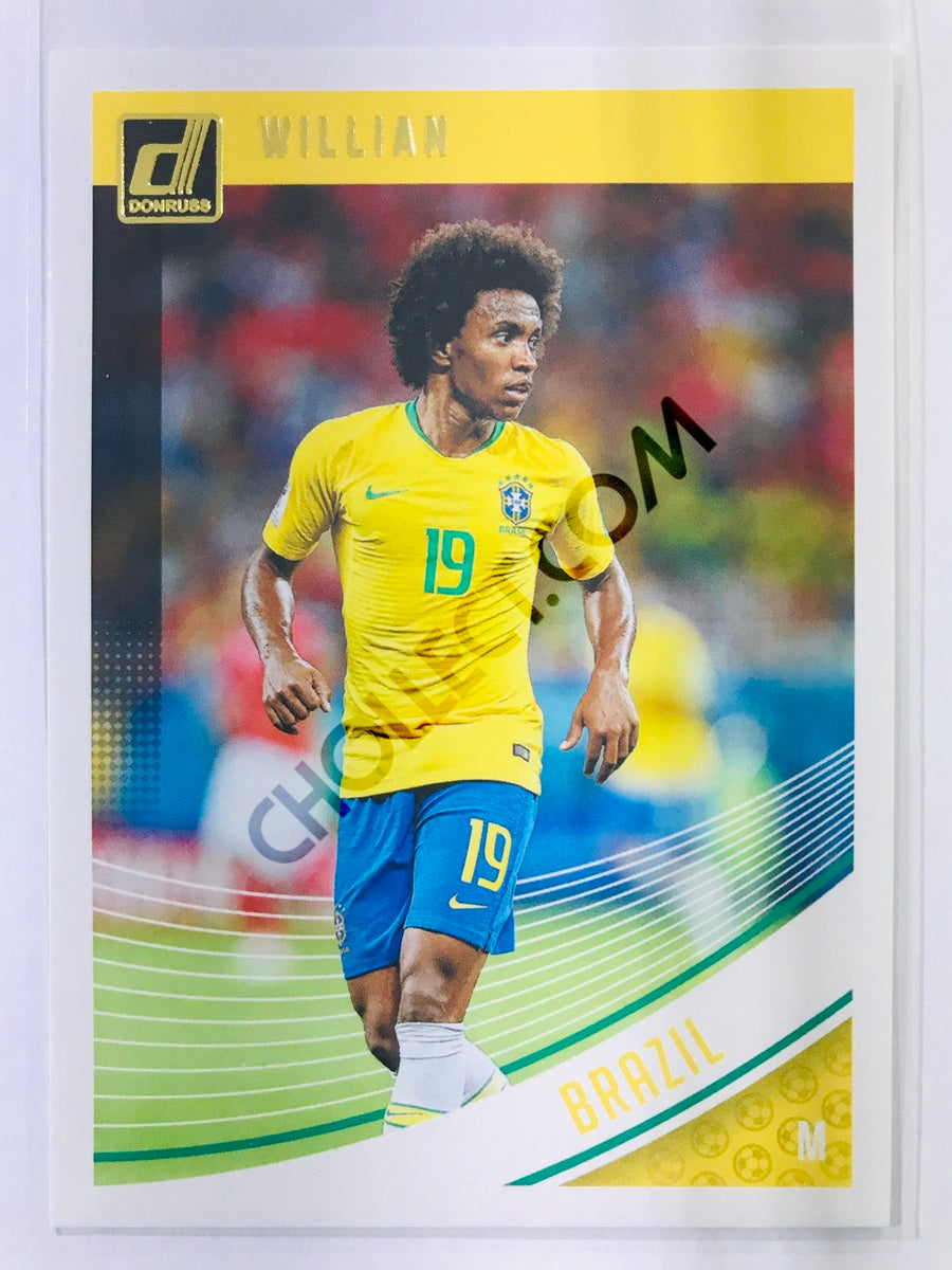 Willian - Brazil 2018-19 Panini Donruss #107