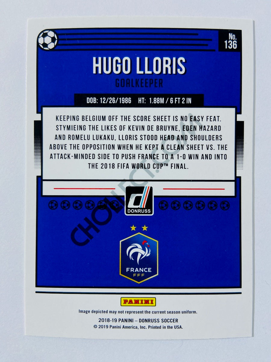 Hugo Lloris - France 2018-19 Panini Donruss #136