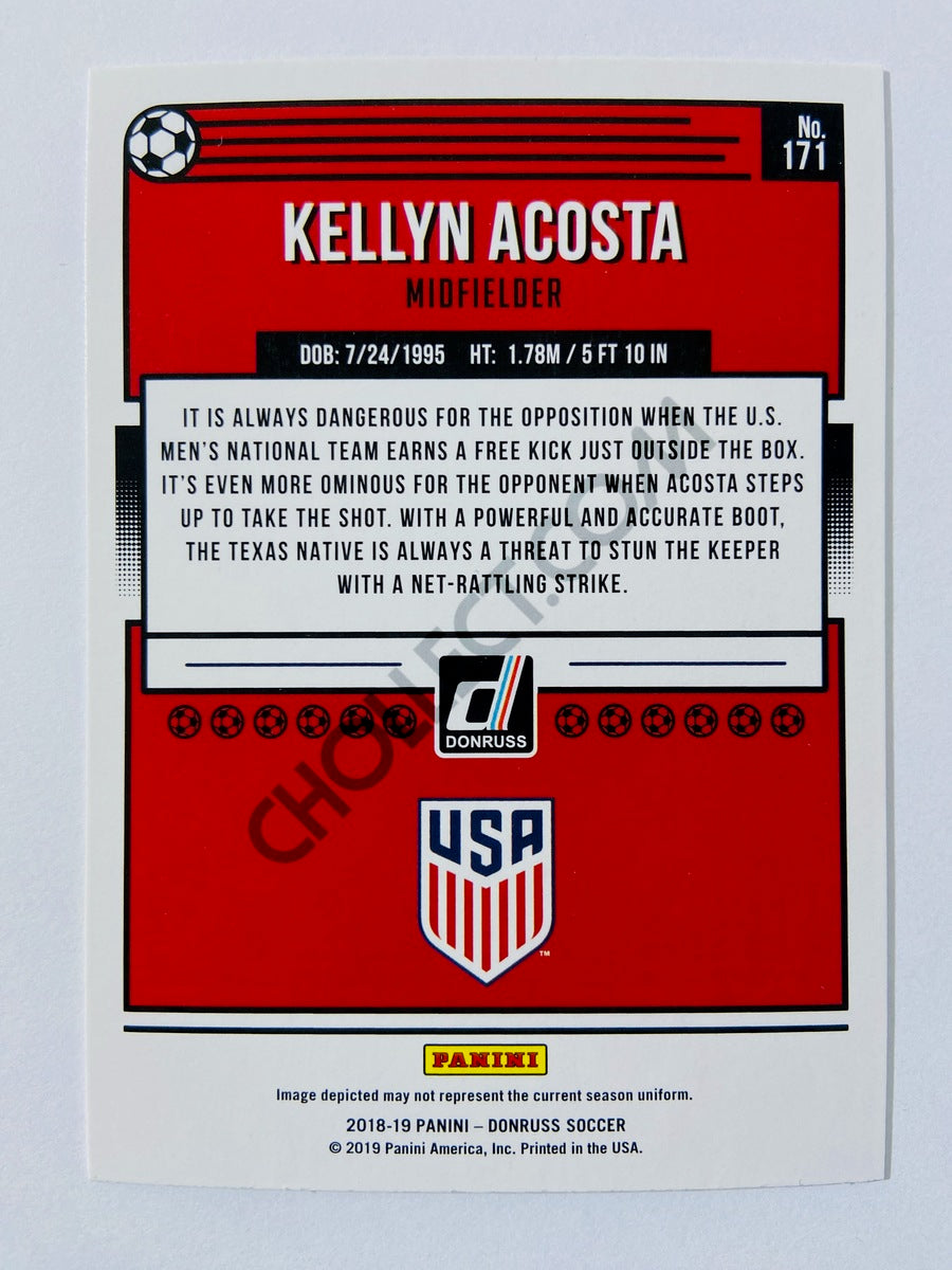 Kellyn Acosta - United States 2018-19 Panini Donruss #171