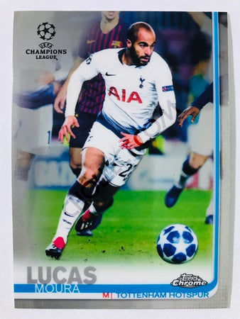 Lucas Moura - Tottenham Hotspur 2018-19 Topps Chrome UCL #2