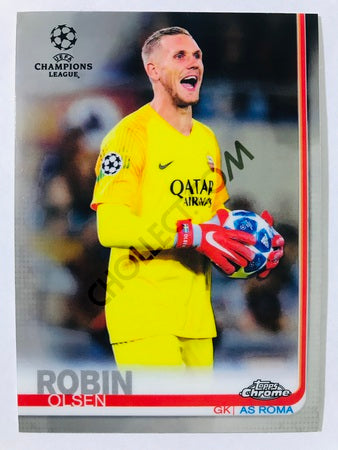 Robin Olsen - AS Roma 2018-19 Topps Chrome UCL #3