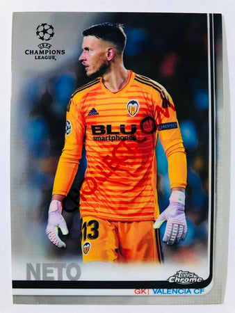 Neto - Valencia CF 2018-19 Topps Chrome UCL #5