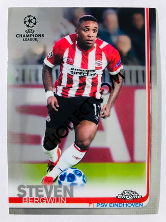 Steven Bergwijn - PSV Eindhoven 2018-19 Topps Chrome UCL #6