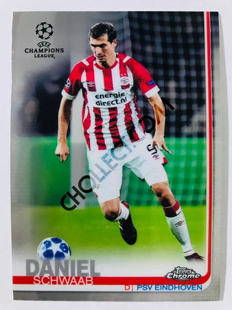 Daniel Schwaab - PSV Eindhoven 2018-19 Topps Chrome UCL #8