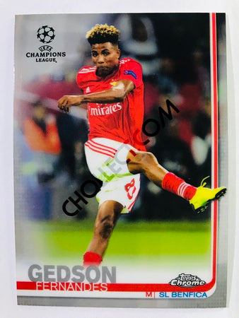 Gedson Fernandes - SL Benfica 2018-19 Topps Chrome UCL #13