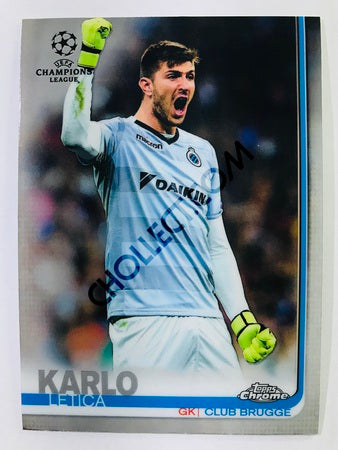 Karlo Letica - Club Brugge 2018-19 Topps Chrome UCL #18