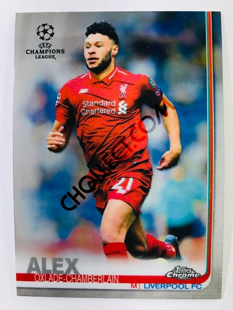 Alex Oxlade-Chamberlain - Liverpool FC 2018-19 Topps Chrome UCL #20