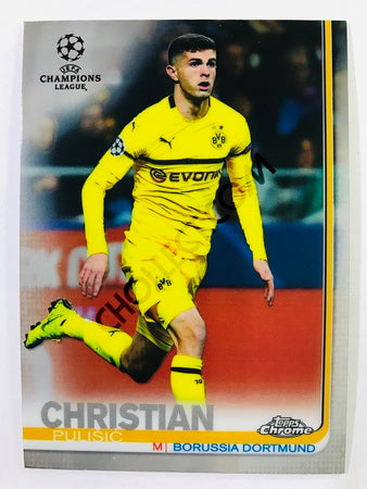 Christian Pulisic - Borussia Dortmund 2018-19 Topps Chrome UCL #23