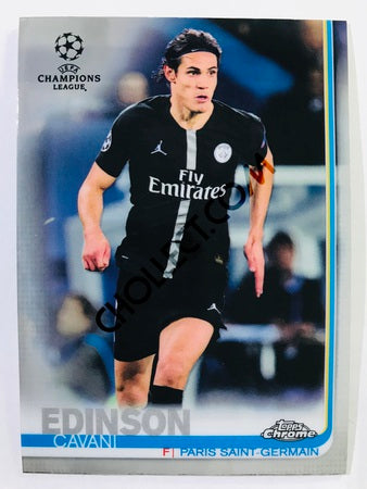 Edinson Cavani - Paris Saint-Germain 2018-19 Topps Chrome UCL #31