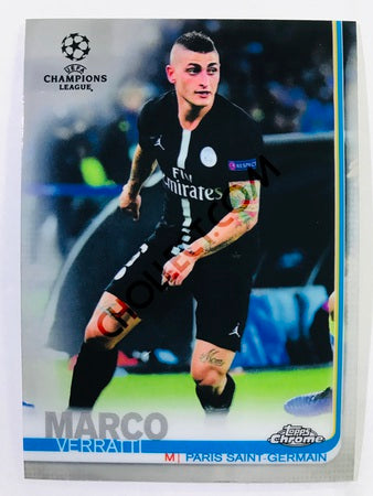 Marco Verratti - Paris Saint-Germain 2018-19 Topps Chrome UCL #33