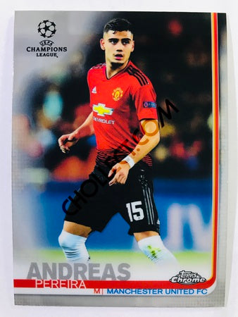 Andreas Pereira - Manchester United FC 2018-19 Topps Chrome UCL #35