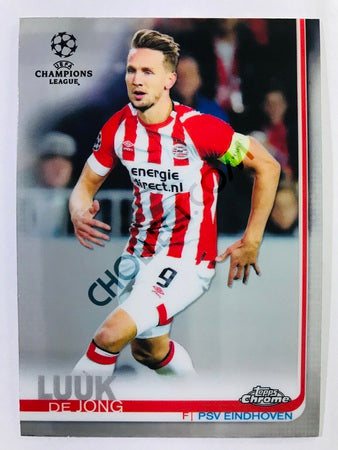 Luuk de Jong - PSV Eindhoven 2018-19 Topps Chrome UCL #38
