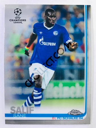 Salif Sane - FC Schalke 04 2018-19 Topps Chrome UCL #52