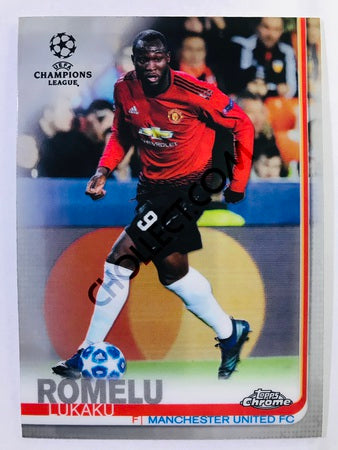 Romelu Lukaku - Manchester United FC 2018-19 Topps Chrome UCL #55