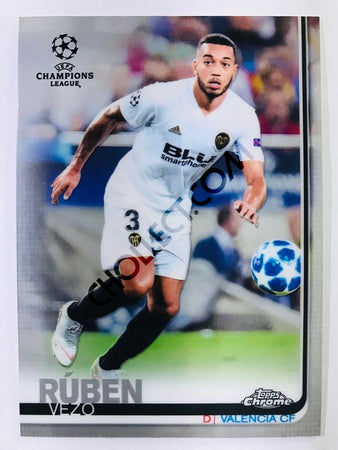 Ruben Vezo - Valencia CF 2018-19 Topps Chrome UCL #56