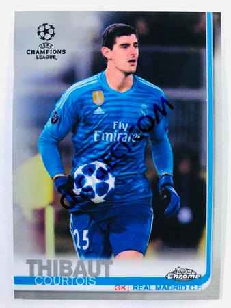 Thibaut Courtois - Real Madrid C.F. 2018-19 Topps Chrome UCL #61